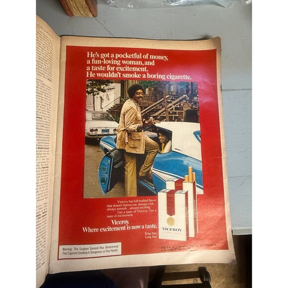 Ebony Magazine April 1974 Billy Dee Williams Cover Vintage Black History Ads - Picture 10 of 12